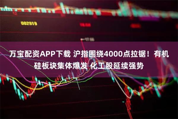 万宝配资APP下载 沪指围绕4000点拉锯！有机硅板块集体爆发 化工股延续强势